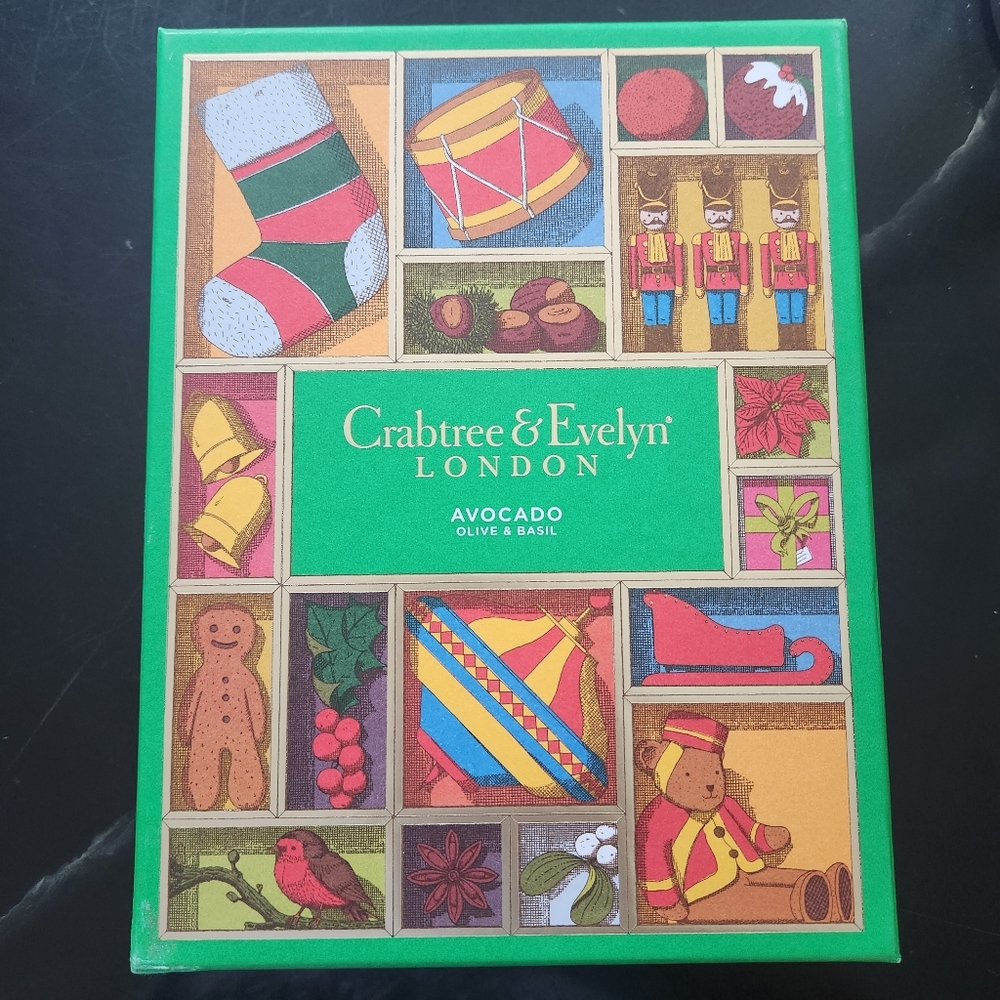 Crabtree & Evelyn Avocado Olive & Basil lotion and shower gel
